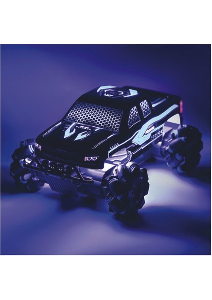 Uzaktan Kumandalı Full Fonksiyon Şarjlı 1:15 3D LED Işıklı Tornado Akrobat Off-Road Araba 2.4ghz indirimleri