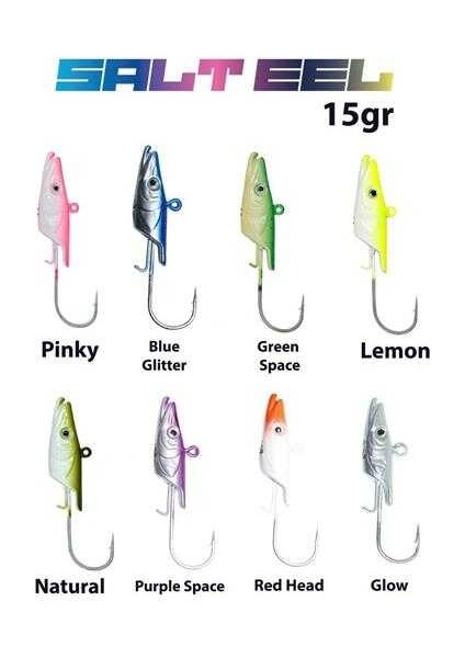Salt Eel 15GR Jighead 030 Lemon fiyatları
