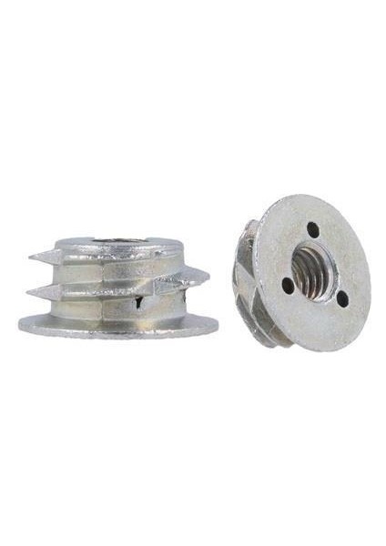 M6 7x16 Mm. Vidalı Diş Kesme Zamak Metal Dübel-20 Adet