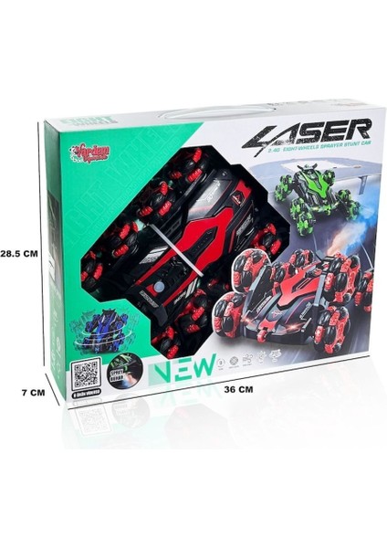 Uzaktan Kumandalı Full Fonksiyon 2.4ghz 8 Teker Buharlı Akrobat Araba RQ3022 fiyatları