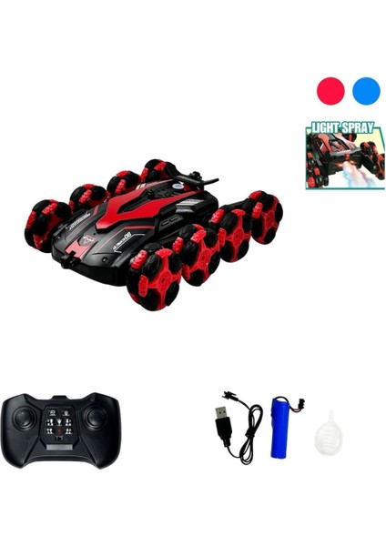 Uzaktan Kumandalı Full Fonksiyon 2.4ghz 8 Teker Buharlı Akrobat Araba RQ3022 fırsatları