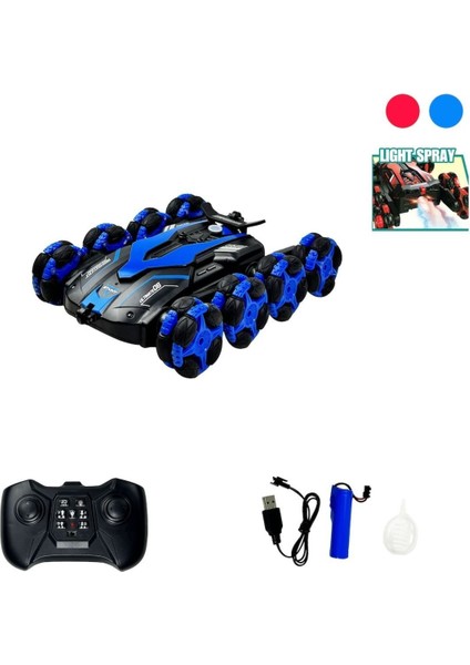 Uzaktan Kumandalı Full Fonksiyon 2.4ghz 8 Teker Buharlı Akrobat Araba RQ3022 indirimleri