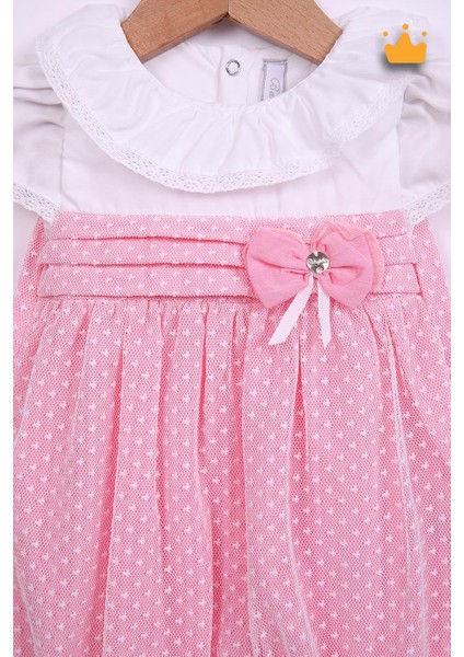 Kız Bebek Dantelli Tulum Bayramlık 15076 fiyatları