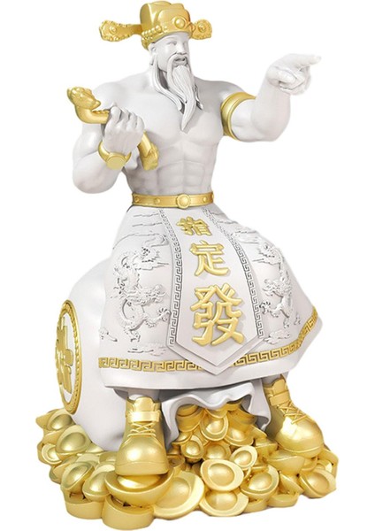 Cai Shen Heykeli Isı Heykeli Ev Oturma Odası Çin Yılı Hediyesi (Yurt Dışından)