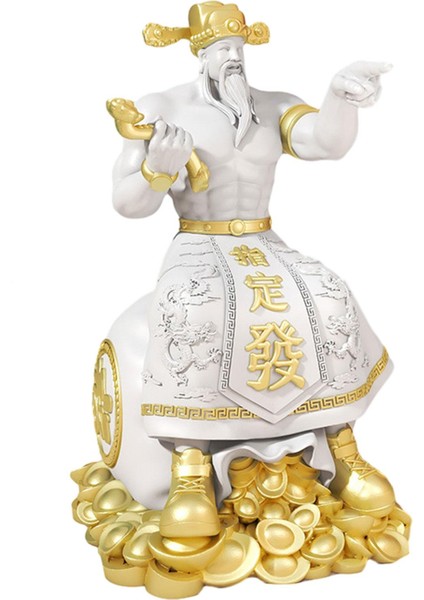 Cai Shen Heykeli Isı Heykeli Ev Oturma Odası Çin Yılı Hediyesi (Yurt Dışından) fiyatları