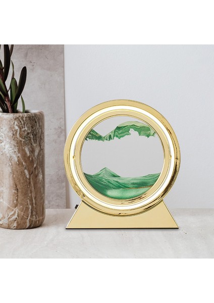 Icı Kum Boyama Lambası Süsü Kum Lambası Üstü Yeşil (Yurt Dışından) indirimleri