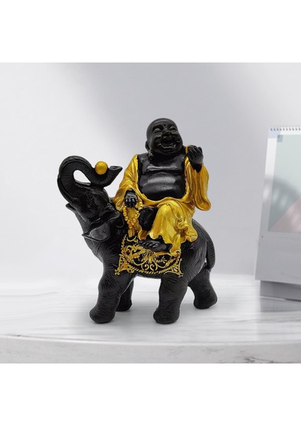 Heykeli Süsleme Heykeli Fil Binme Minyatür Figürler Figürler (Yurt Dışından) fırsatları