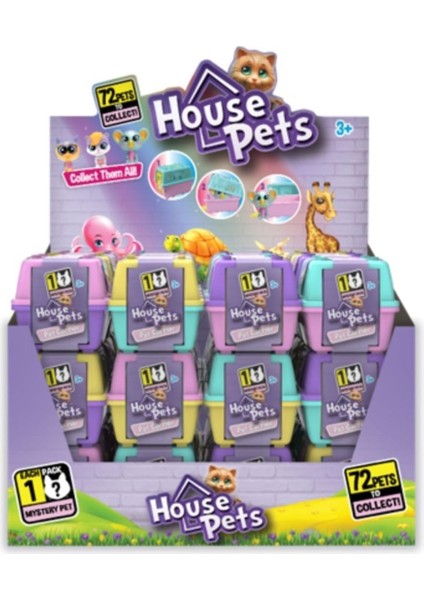 House Pets Evcil Hayvanlar Süpriz Paket 1 Adet modelleri