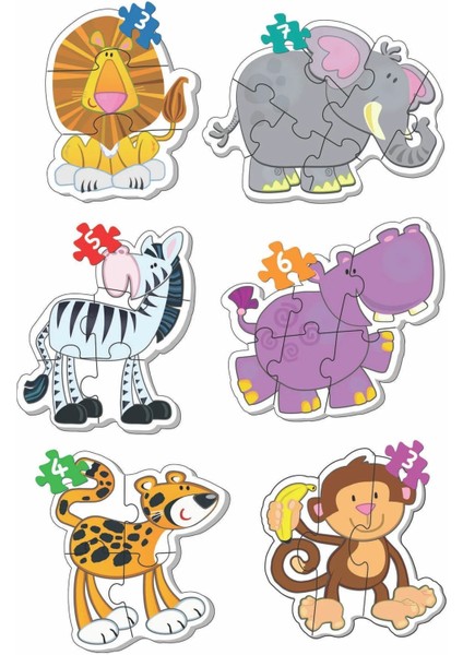 Baby Puzzle Ilk Hayvanlarım ve Ilk Çiftlik Puzzlem Seti fiyatları