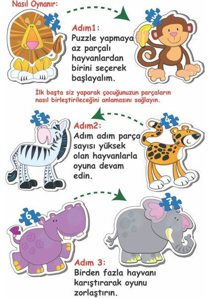 Baby Puzzle Ilk Hayvanlarım ve Ilk Çiftlik Puzzlem Seti indirimleri