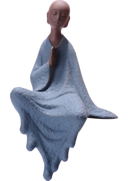 Buda Oturan Heykel Masaüstü Heykeller Dekorasyonu Meditasyon (Yurt Dışından)