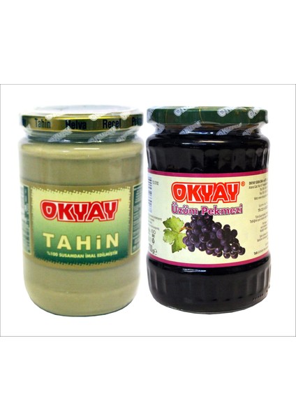 600 Gr. Tahin & 700 Gr. Üzüm Pekmezi Avantajlı Paket