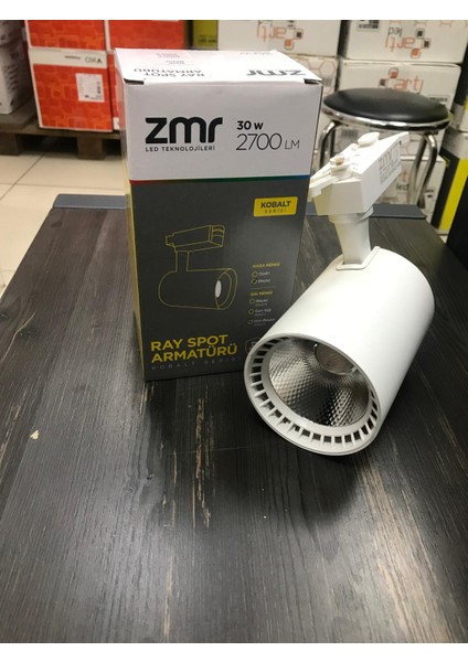 Zmr Ray Spot Beyaz Kasa 30W