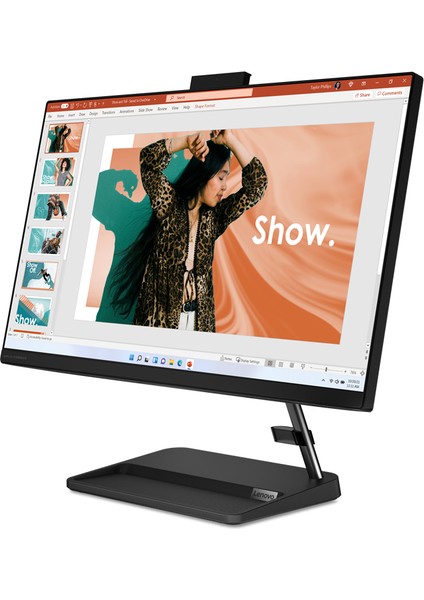 Ideacentre Aıo 3 24IAP7 Intel Core I5-12450H 32GB 512GB SSD Intel UHD Graphics 23.8 Fhd IPS Freedos F0GH01GCTR-32512 Klavye+Mouse Siyah All In One Bilgisayar