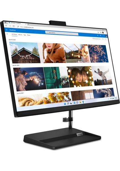 Ideacentre Aıo 3 24IAP7 Intel Core I5-12450H 32GB 512GB SSD Intel UHD Graphics 23.8 Fhd IPS Freedos F0GH01GCTR-32512 Klavye+Mouse Siyah All In One Bilgisayar