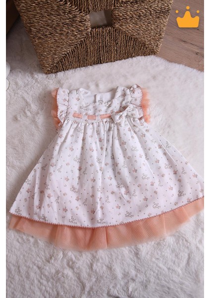 Kız Bebek Çocuk Elbise Bayramlık Yazlık 15150 modelleri
