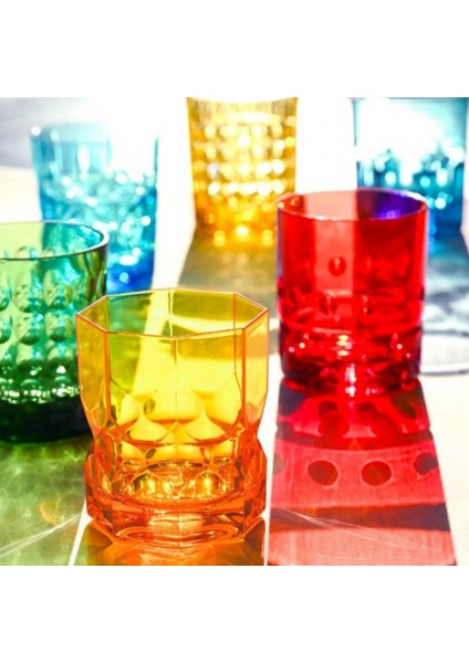 Crystal Touch 6'lı Bardak Seti 300 ml Kırmızı