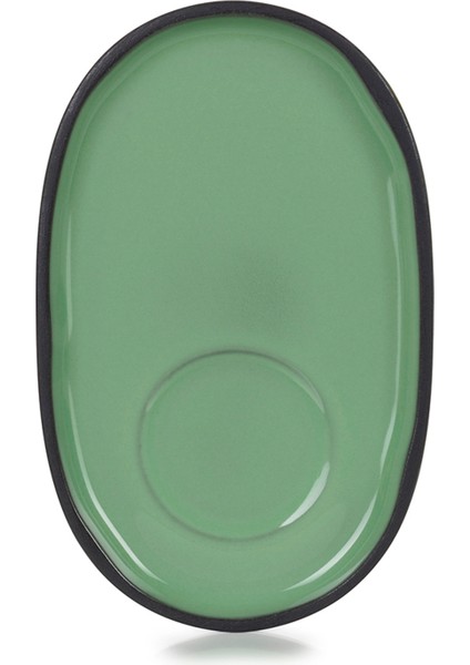 Caractere Fincan Tabağı Mint Yeşili