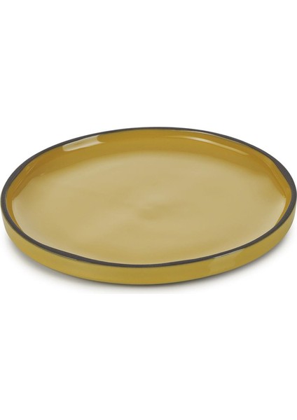 Caractere Ekmek Tabağı 15 cm Hardal