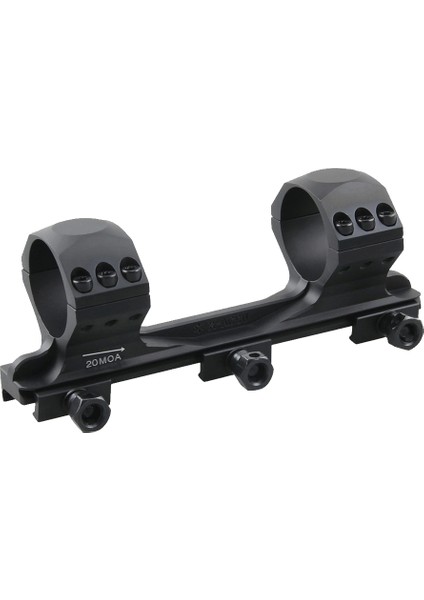 X-Accu 34MM Orta Profil Tek Parça 20MOA Picatinny Montajı