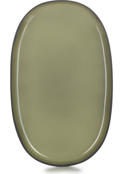 Caractere Seramik Oval Servis Tabağı 35,5 cm x 21 cm Yeşil fiyatları