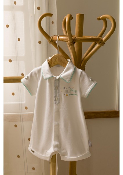 Babyhola %100 Pamuk Kız Erkek Bebek Tulum Bayramlık 13756 fırsatları