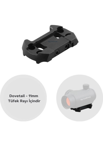 11MM Ray Için Reddot Adaptörü - Düşük Profil Mav-Dl indirimleri
