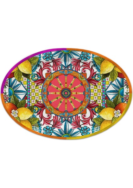 Ortigia Servis Tabağı 50 cm x 30 cm