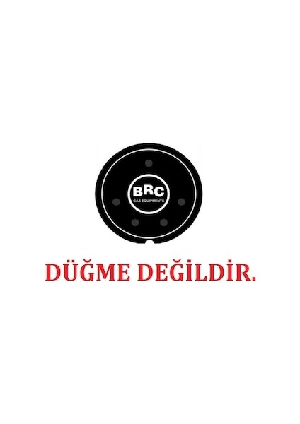 Brc Düğme Etiketi Sticker