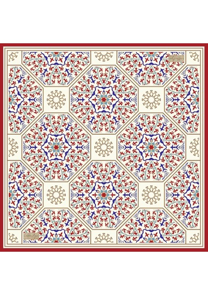 01 La Boutique Ottoman Serisi Twill Ipek Eşarp 2206