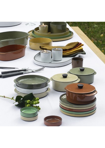 Caractere Ekmek Tabağı 15 cm Tarçın