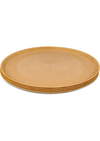 4'lü Tabak 25,5 cm Kahverengi