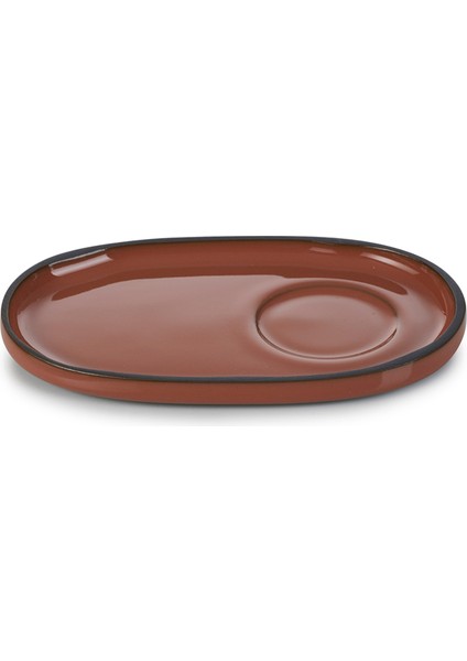 Caractere Fincan Tabağı Tarçın
