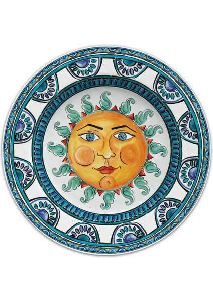 Sicily Tatlı Tabağı Mavi