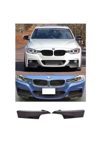 Bmw F30 2012 Tampon Ön Flap Seti M Performance St P Black