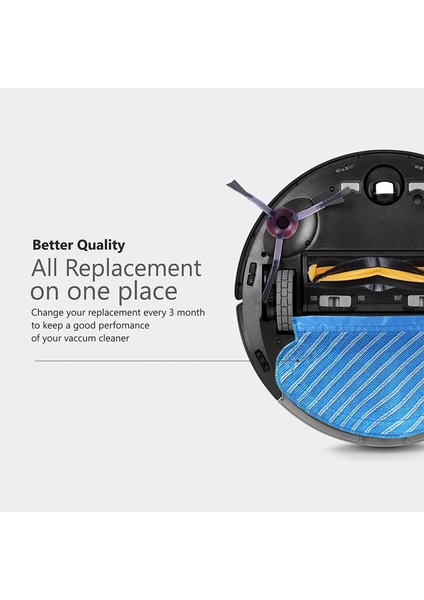 Ecovacs Deebot Ozmo 920 950 Elektrikli Süpürge Hepa Filtre Parçaları (Yurt Dışından) fırsatları
