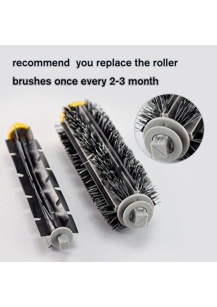 Irobot Roomba 600 Için 3 Çift Kıl ve Esnek Çırpıcı Fırça Seti (Yurt Dışından) indirimleri