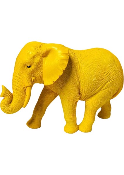 Fil Heykeli I Fil Heykeli Yemek Odası Üstü Dolap Sarı (Yurt Dışından)