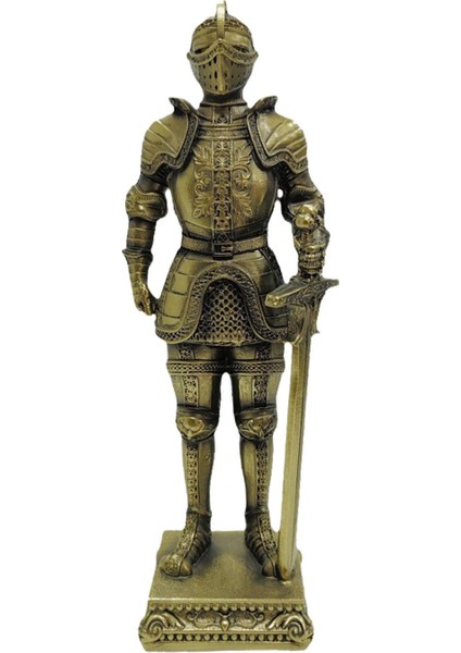 Ortaçağ Şövalye Heykeli Vintage Hediyeler Heykel Masa Oturma Odası Veranda Bronz (Yurt Dışından) fiyatları