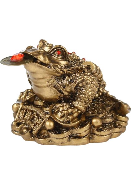 Şınma Dekorasyonu Için Şanslı Tılsımlı Antik Kurbağalı Para Heykeli (Yurt Dışından) fırsatları