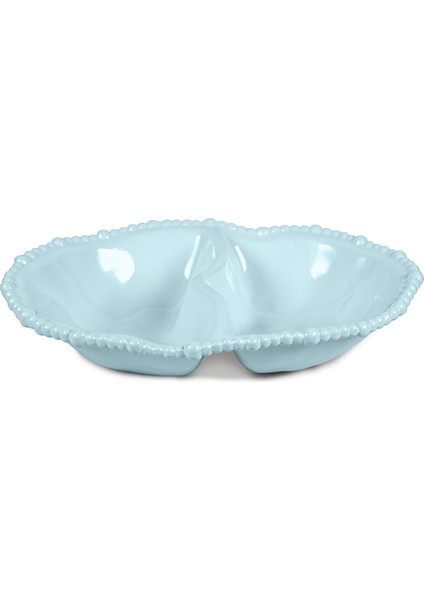 Joke Table Kitchen Melamin 2'li Bölmeli Tabak Aqua