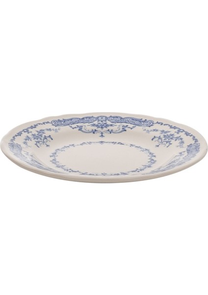 Bitossi Home Rose Blue Floral Ekmek Tabağı 15,6 cm