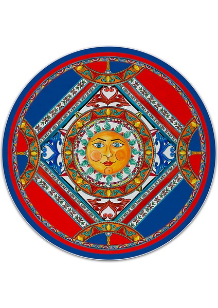 Sole Mio Yuvarlak Tabak 48 cm
