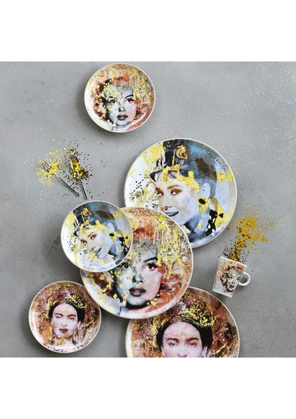 Memories Frida Porselen Tatlı Tabağı 21 cm fiyatları