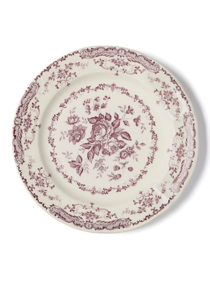 Bitossi Home Rose Violet Floral Servis Tabağı 30,9 cm