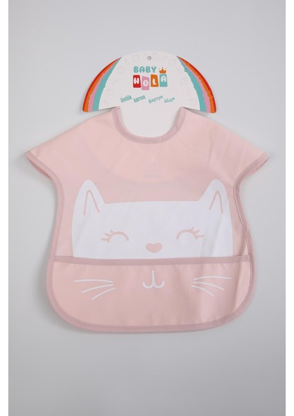 Babyhola 0-6 Yaş Büyük Boy Su Geçirmez Cepli BLW Mama Önlüğü Aktivite Önlüğü 1000