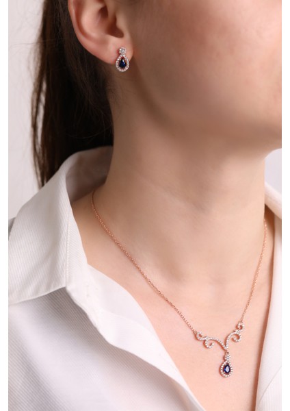 925 Ayar Gümüş Pırlanta Model Asalet Mührü Kadın Set (Özel Kutulu) modelleri