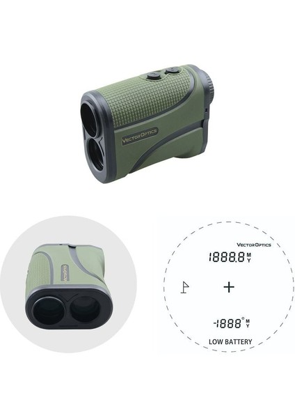 Paragon 6X25 Gen2 1800METRE Mesafe Bulucu Range Finder 2000YRDS