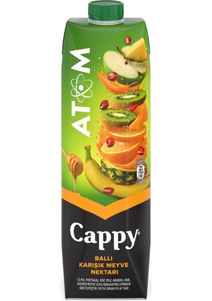 Atom Meyve Suyu 1 lt x 6 Adet