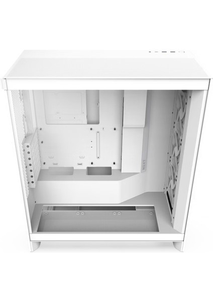 H7 FLOW(2024) CM-H72FW-01 White Tempered Glass USB 3.2 Atx Mid Tower Kasa